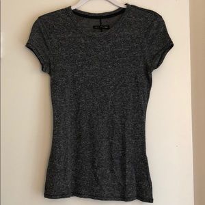 rag & bone gray/black tee shirt